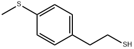2-[4-(methylsulfanyl)phenyl]ethane-1-thiol 구조식 이미지