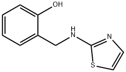 2-((Thiazol-2-ylamino)methyl)phenol 구조식 이미지