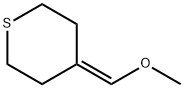 4-(methoxymethylene)tetrahydro-2H-thiopyran 구조식 이미지