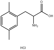 2,5-Dimethy-DL-Phenylalanine hydrochloride 구조식 이미지