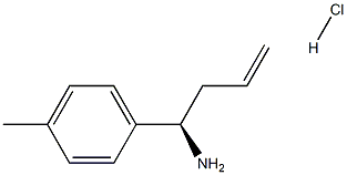 (1R)-1-(4-METHYLPHENYL)BUT-3-EN-1-AMINE HYDROCHLORIDE Structure