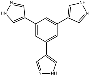1,3,5-Tris(pyrazol-4-yl)benzene Structure