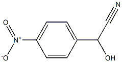 2-hydroxy-2-(4-nitrophenyl)acetonitrile Structure