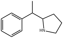 2-(1-Phenyl-ethyl)-pyrrolidine Structure