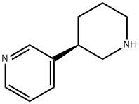 3-[(3R)-piperidin-3-yl]pyridine 구조식 이미지