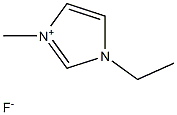 1H-Imidazolium, 1-ethyl-3-methyl-, fluoride Structure