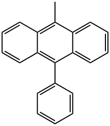 Anthracene, 9-methyl-10-phenyl- Structure