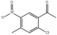 1-(2-Chloro-4-methyl-5-nitro-phenyl)-ethanone Structure