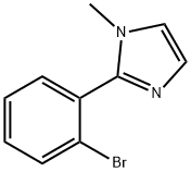 2-(2-Bromo-phenyl)-1-methyl-1H-imidazole Structure