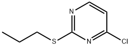 4-Chloro-2-propylsulfanyl-pyrimidine 구조식 이미지