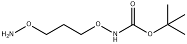 1-(t-Boc-Aminooxy)-3-aminooxy-propane 구조식 이미지