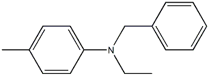 N-benzyl-N-ethyl-4-methylaniline Structure