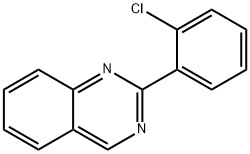 2-(2-chlorophenyl)quinazoline 구조식 이미지