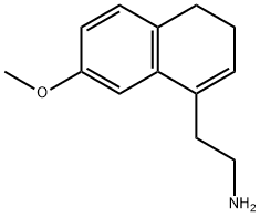 2-(7-methoxy-3,4-dihydronaphthalen-1-yl)ethan-1-amine Structure