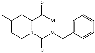 4-Methyl-Piperidine-1,2-Dicarboxylic Acid 1-Benzyl Ester Structure