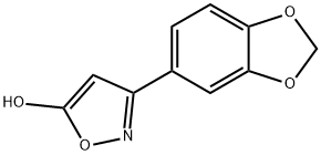 3-(2H-1,3-benzodioxol-5-yl)-1,2-oxazol-5-ol Structure