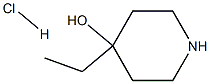 4-Ethylpiperidin-4-ol hydrochloride Structure