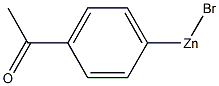 Zinc, (4-acetylphenyl)bromo- 구조식 이미지