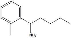 1-(2-METHYLPHENYL)PENTAN-1-AMINE 구조식 이미지