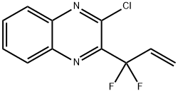 2-chloro-3-(1,1-difluoroallyl)quinoxaline 구조식 이미지