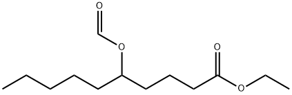 ETHYL 5-FORMYLOXYDECANOATE Structure