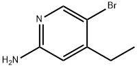 5-Bromo-4-ethyl-pyridin-2-ylamine Structure