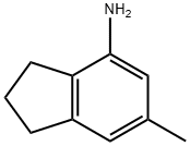 6-METHYL-2,3-DIHYDRO-1H-INDEN-4-AMINE 구조식 이미지