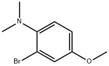 (2-Bromo-4-methoxy-phenyl)-dimethyl-amine Structure