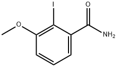 2-Iodo-3-methoxy-benzamide 구조식 이미지