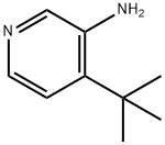 3-Pyridinamine, 4-(1,1-dimethylethyl)- Structure