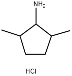 2,5-Dimethyl-cyclopentylamine hydrochloride Structure