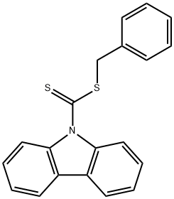 benzyl 9H-carbazole-9-carbodithioate Structure