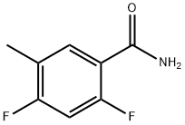 2,4-Difluoro-5-methylbenzamide 구조식 이미지