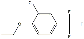 2-chloro-1-ethoxy-4-(trifluoromethyl)benzene Structure