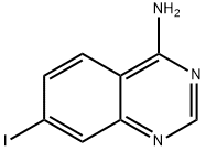 7-Iodo-quinazolin-4-ylamine Structure