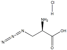 3-Azido-D-alanine HCl 구조식 이미지
