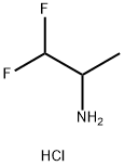 1,1-Difluoropropan-2-amine hydrochloride Structure