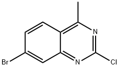 7-bromo-2-chloro-4-methylquinazoline 구조식 이미지