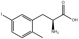 5-Iodo-2-methyl-L-phenylalanine Structure