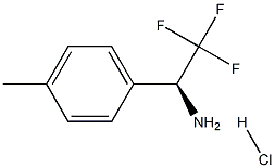 (S)-2,2,2-Trifluoro-1-p-tolyl-ethylamine hydrochloride Structure