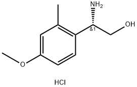 (2S)-2-AMINO-2-(4-METHOXY-2-METHYLPHENYL)ETHAN-1-OL HYDROCHLORIDE Structure