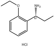 (1R)-1-(2-ETHOXYPHENYL)PROPAN-1-AMINE HYDROCHLORIDE 구조식 이미지
