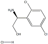(2S)-2-AMINO-2-(2,5-DICHLOROPHENYL)ETHAN-1-OL HYDROCHLORIDE 구조식 이미지