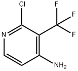 2-Chloro-3-trifluoromethyl-pyridin-4-ylamine Structure