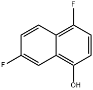 4,7-difluoronaphthalen-1-ol Structure