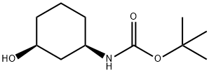 (1R,3S)-(3-Hydroxy-cyclohexyl)-carbamic acid tert-butyl ester Structure