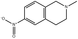 2-methyl-6-nitro-1,2,3,4-tetrahydroisoquinoline 구조식 이미지