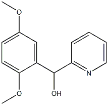 (2,5-dimethoxyphenyl)-pyridin-2-ylmethanol 구조식 이미지