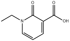 1-Ethyl-2-oxo-1,2-dihydropyridine-3-carboxylic acid Structure