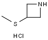 3-Methylthio-azetidine hydrochloride 구조식 이미지